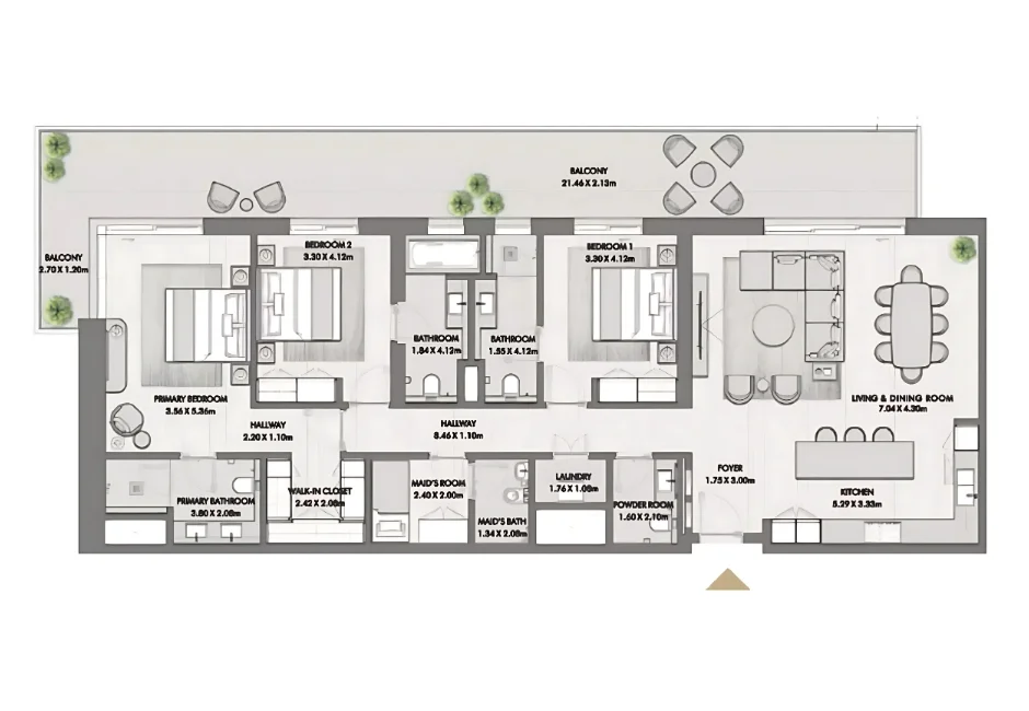 Bed Layout